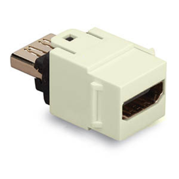 Allen Tel HDMI Coupler, Ivory ATHD-09